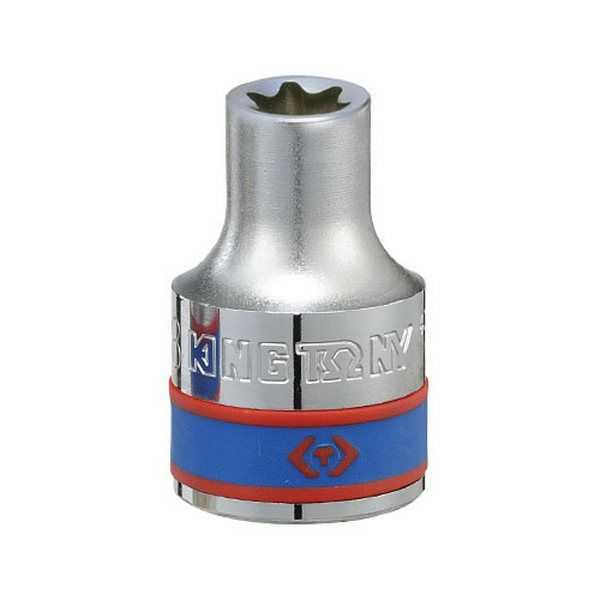 Головка торцевая TORX Е-стандарт 1/2", E18, L = 39 мм KING TONY 437518M Торцевые головки E-типа (TORX) фото, изображение