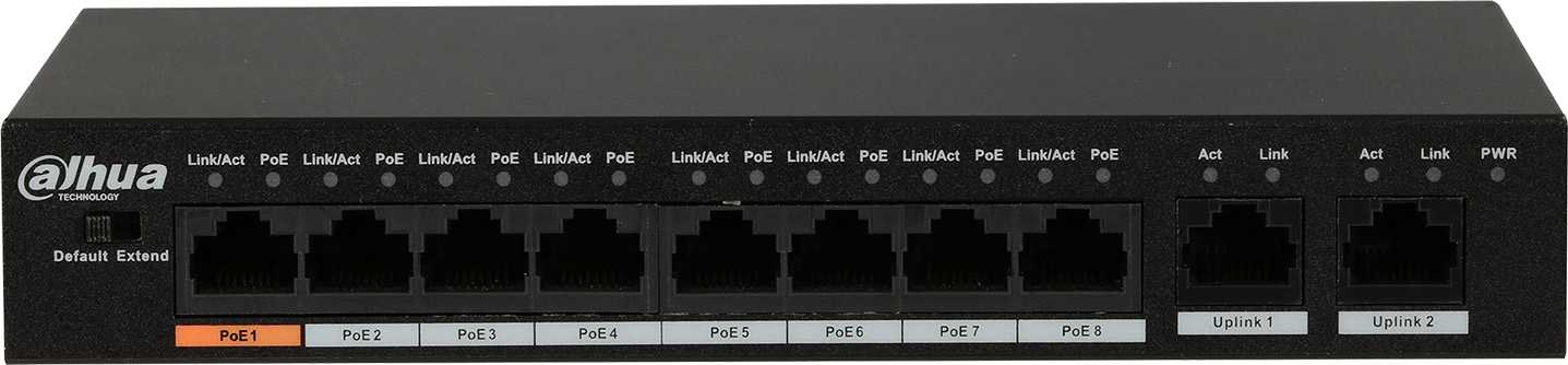 Dahua DH-PFS3110-8ET1GT1GF-96 Коммутационное оборудование фото, изображение