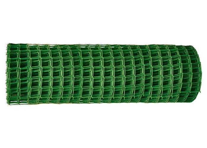 Решетка заборная в рулоне, 1.5 х 25 м, ячейка 75 х 75 мм, пластиковая, зеленая, Россия Решетки заборные фото, изображение