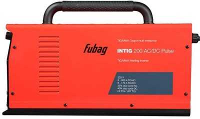 Fubag INTIG 200 AC/DC PULSE+горелка FB TIG 26 5P 4m Up&Down_НАКС (31412.1Н) Аргонно-дуговая сварка TIG и MMA фото, изображение