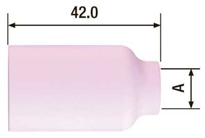FUBAG Сопло керамическое для газовой линзы №5 ф8 FB TIG 17-18-26 (FB54N17) Аксессуары к горелкам TIG, MIG/MAG фото, изображение