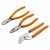 Набор губцевого инструмента №2, 3 предмета: плоскогубцы, бокорезы, клещи переставные Sparta Наборы инструмента фото, изображение