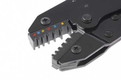 Клещи, 0,5-6 мм, для обжима электрокабеля Sparta Клещи для обжима кабеля фото, изображение