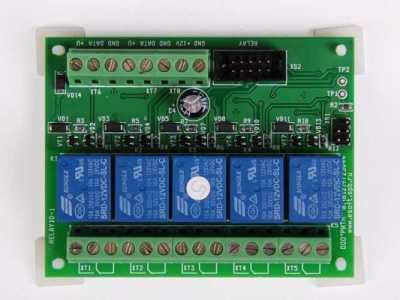 Релейная плата интеллектуальная (версия 2) Доп. оборудование для охр. сигнализации фото, изображение